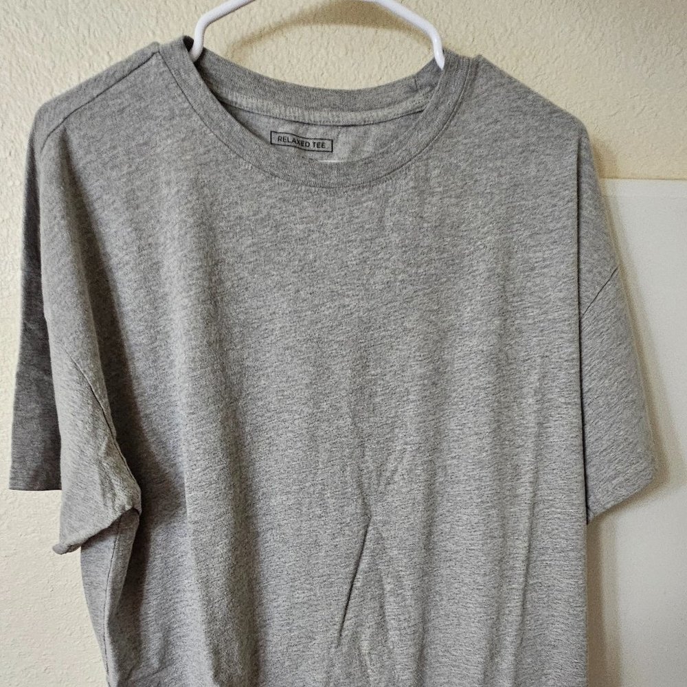 MENS CARBON RELAXED TEE